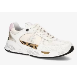 Кроссовки Premiata Mase White Leopard