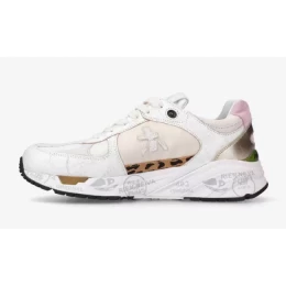 Кроссовки Premiata Mase White Leopard