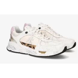 Кроссовки Premiata Mase White Leopard