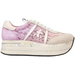Кроссовки Premiata Beth Lace Light Pink Sand