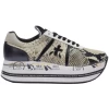Кроссовки Premiata Beth Grey Python