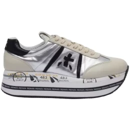 Кроссовки Premiata Beth Silver Beige