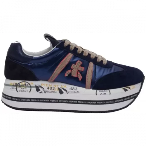 Кроссовки Premiata Beth Blue White
