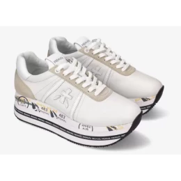 Кроссовки Premiata Beth White Sand