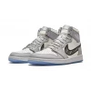 Кроссовки Nike x Dior Air Jordan 1 High Grey