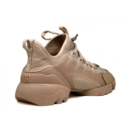Кроссовки Dior D-Connect Nude Brown