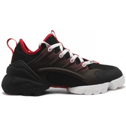 Кроссовки Dior D-Connect Black Red