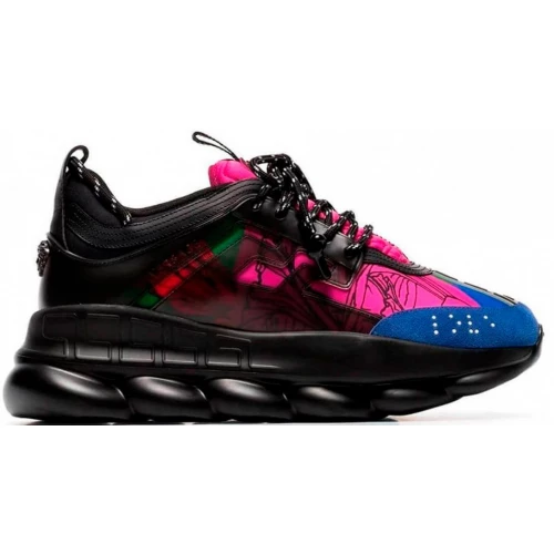 Кроссовки Versace Chain Reaction 2 Chainz Black Multicolor
