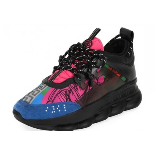 Кроссовки Versace Chain Reaction 2 Chainz Black Multicolor