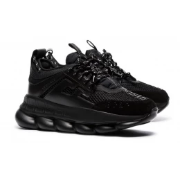 Кроссовки Versace Chain Reaction 2 Chainz All Black