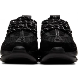 Кроссовки Versace Chain Reaction 2 Chainz All Black