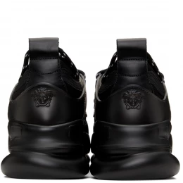 Кроссовки Versace Chain Reaction 2 Chainz All Black