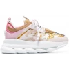 Кроссовки Versace Chain Reaction 2 Chainz White Pink