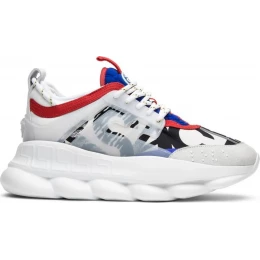 Кроссовки Versace Chain Reaction Premium White