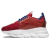 Кроссовки Versace Chain Reaction Red