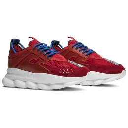 Кроссовки Versace Chain Reaction Red