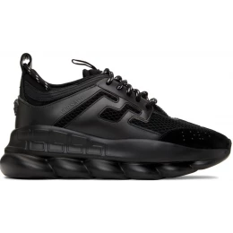 Кроссовки Versace Chain Reaction 2 Chainz All Black