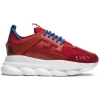 Кроссовки Versace Chain Reaction Red