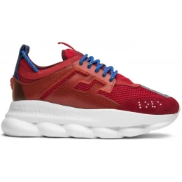 Кроссовки Versace Chain Reaction Red