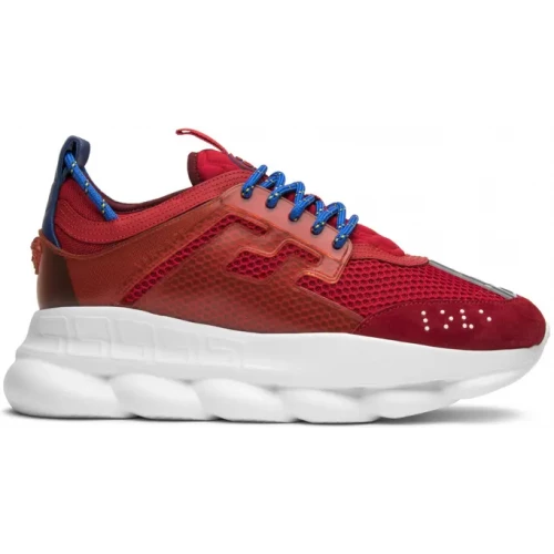 Кроссовки Versace Chain Reaction Red