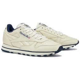 Reebok Classic Leather Vintage Beige Navy