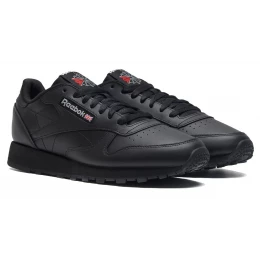 Кроссовки Reebok Classic Leather All Black