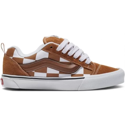 Кеды Vans Knu Skool Mega Check Brown