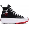 Кеды Converse Run Star Hike Platform High Made With Love Black