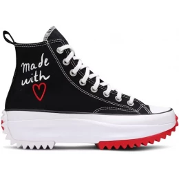 Кеды Converse Run Star Hike Platform High Made With Love Black
