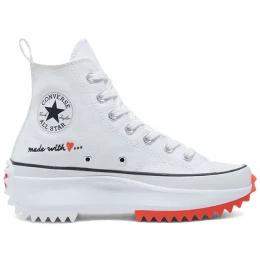 Кеды Converse Run Star Hike Platform High Top Made With Love White