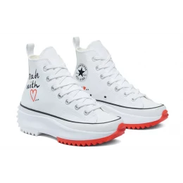 Кеды Converse Run Star Hike Platform High Top Made With Love White