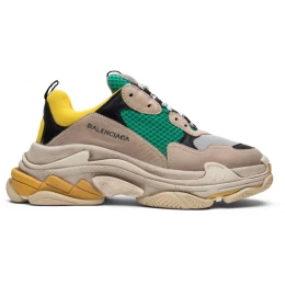 Кроссовки Balenciaga Triple S Trainer Yellow Green