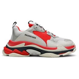Кроссовки Balenciaga Triple S Trainer Grey Red