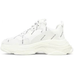Кроссовки Balenciaga Triple S Trainer Allover Logo White
