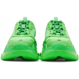 Кроссовки Balenciaga Triple S Clear Sole Neon Green