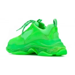 Кроссовки Balenciaga Triple S Clear Sole Neon Green