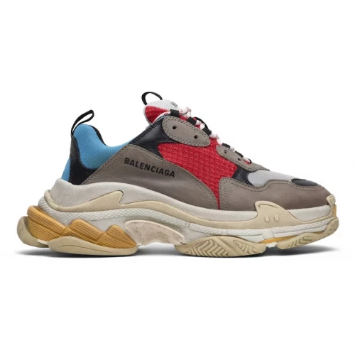 Кроссовки Balenciaga Triple S Blue Red