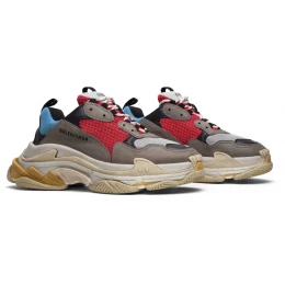 Кроссовки Balenciaga Triple S Blue Red