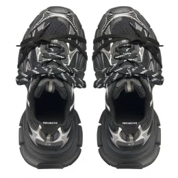 Balenciaga 3XL Worn-Out Black White