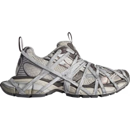 Кроссовки Balenciaga 3XL Extreme Lace Sneaker Worn-Out Brown Grey