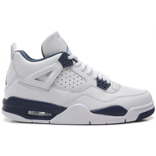 Кроссовки Nike Air Jordan 4 Retro White Dark Blue