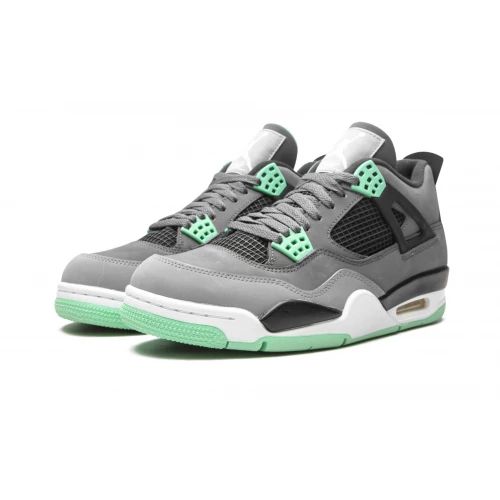 Кроссовки Nike Air Jordan 4 Retro Green Glow