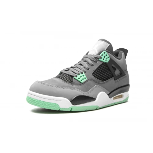 Кроссовки Nike Air Jordan 4 Retro Green Glow