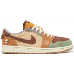 Кроссовки Nike Air Jordan 1 Retro Low X Zion Williamson Voodoo