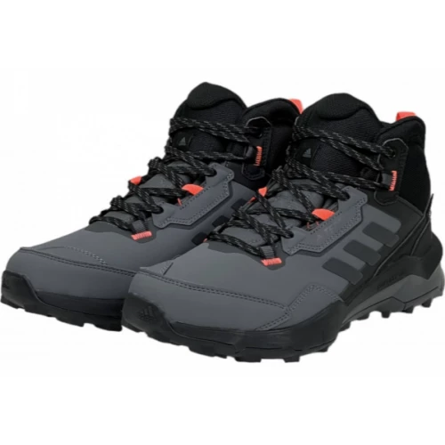 Ботинки Adidas Terrex AX4 Mid Gore-Tex Black Grey зимние на меху