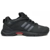Кроссовки Adidas Terrex Climaproof Black Grey Short зимние на меху