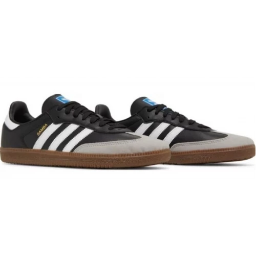 Кроссовки Adidas Samba Vegan Black White