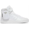 Prada x Adidas Forum High Triple White