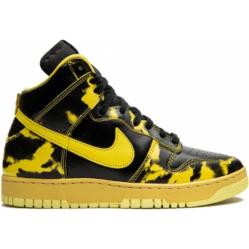 Кроссовки Nike Dunk High 1985 Yellow Acid Wash