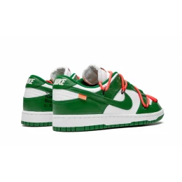 Кроссовки Nike Dunk Low Off-White Pine Green